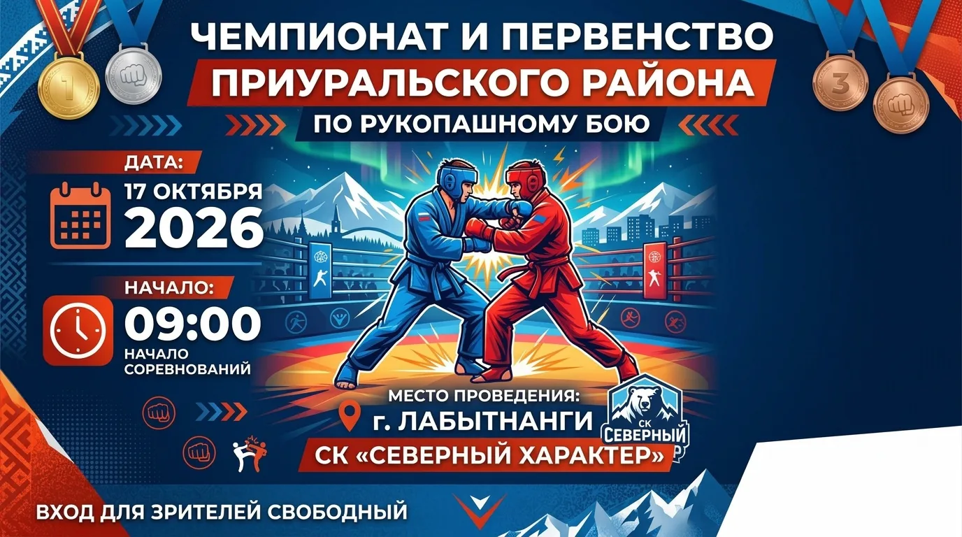 🔥 Спортивные выходные в Лабытнанги: сила, характер и настоящие поединки!