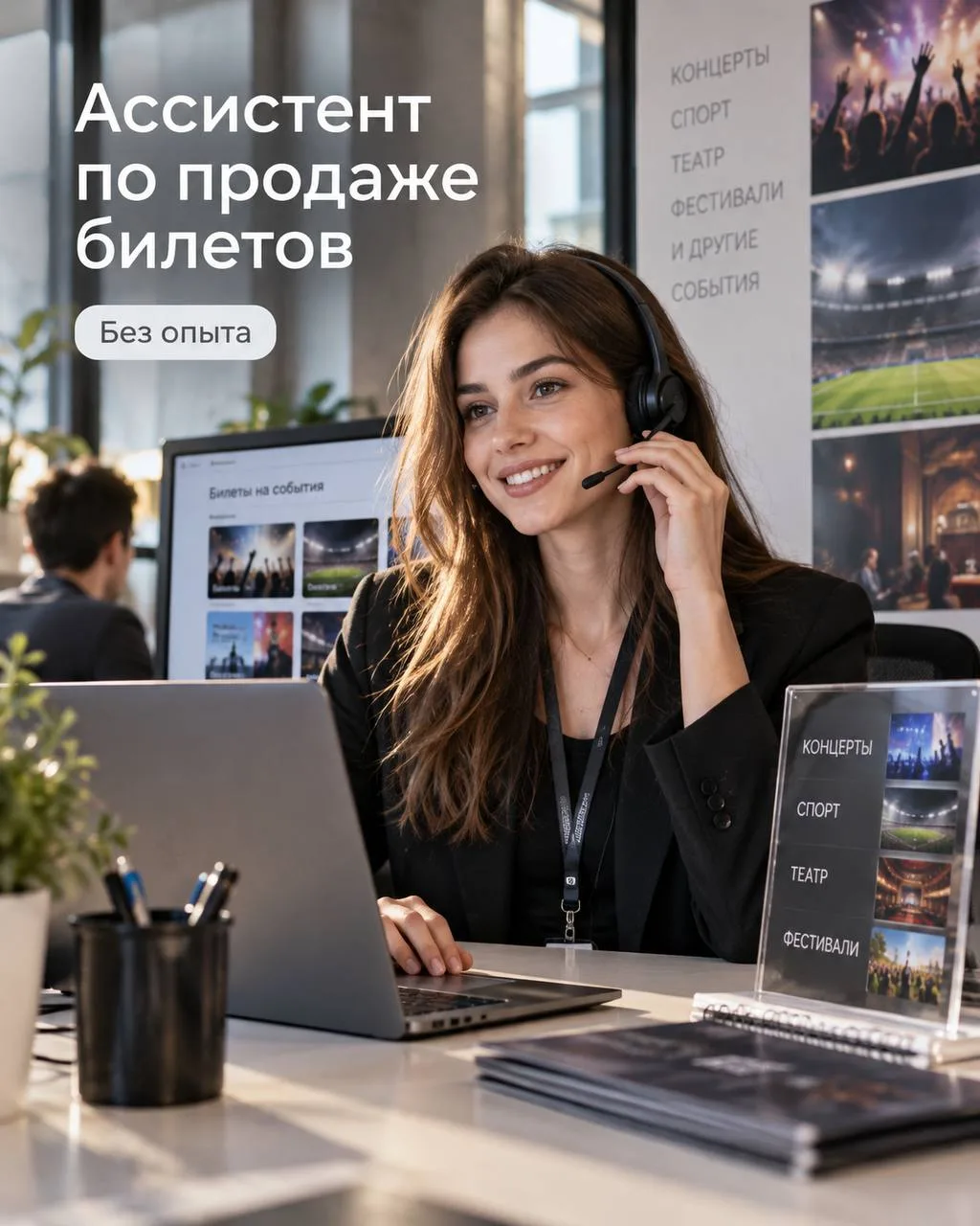 АССИСТЕНТ ПО ПРОДАЖЕ БИЛЕТОВ