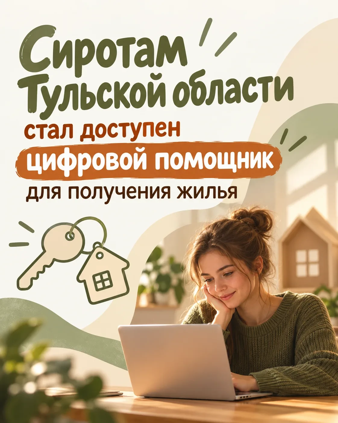 🤖 На Госуслугах появился помощник по вопросу жилья для детей-сирот