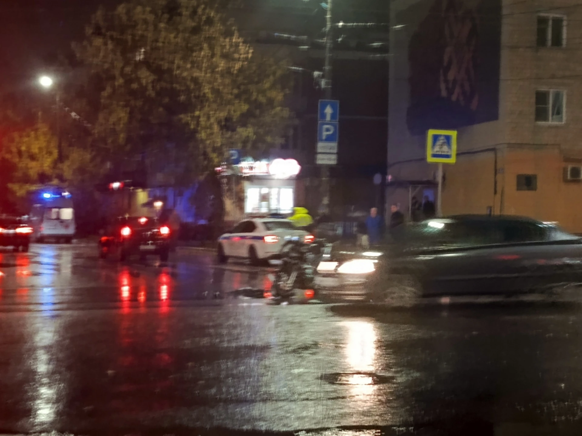 Смертельная авария в центре Калуги: погиб мотоциклист