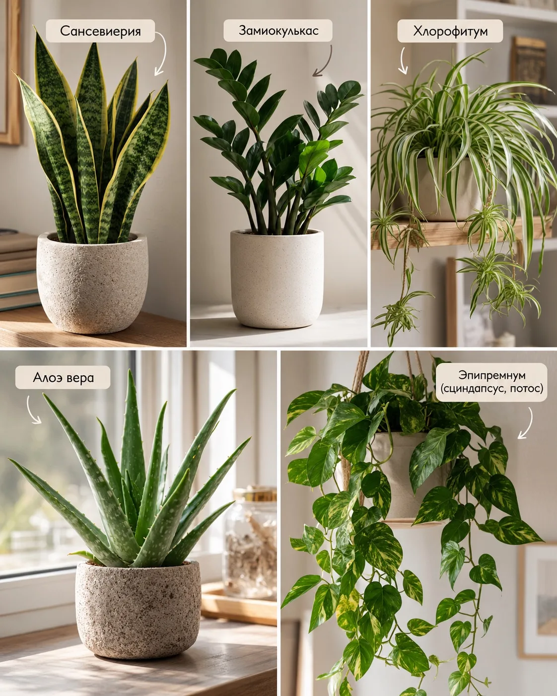 🌿 РАСТЕНИЯ, КОТОРЫЕ НЕ ТРЕБУЮТ ИДЕАЛЬНОГО УХОДА