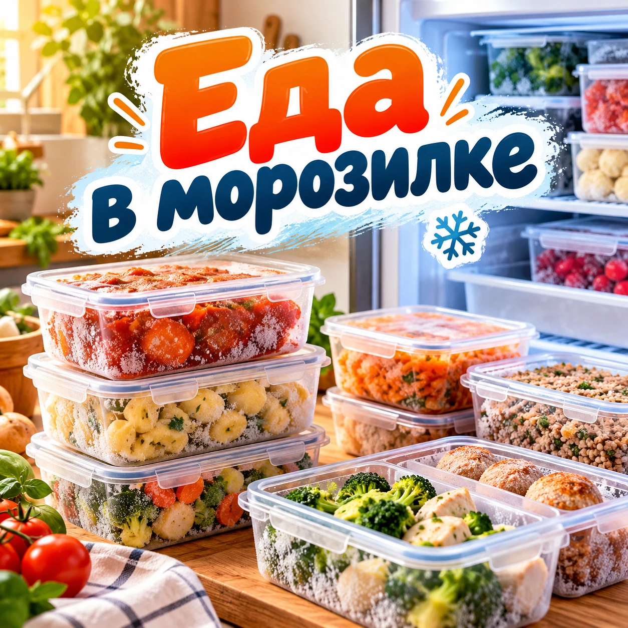 🍲 ЗАМОРАЖИВАЕТЕ ГОТОВУЮ ЕДУ ВПРОК? ОДНА ПРИВЫЧКА СЭКОНОМИТ И ВРЕМЯ, И ПРОДУКТЫ