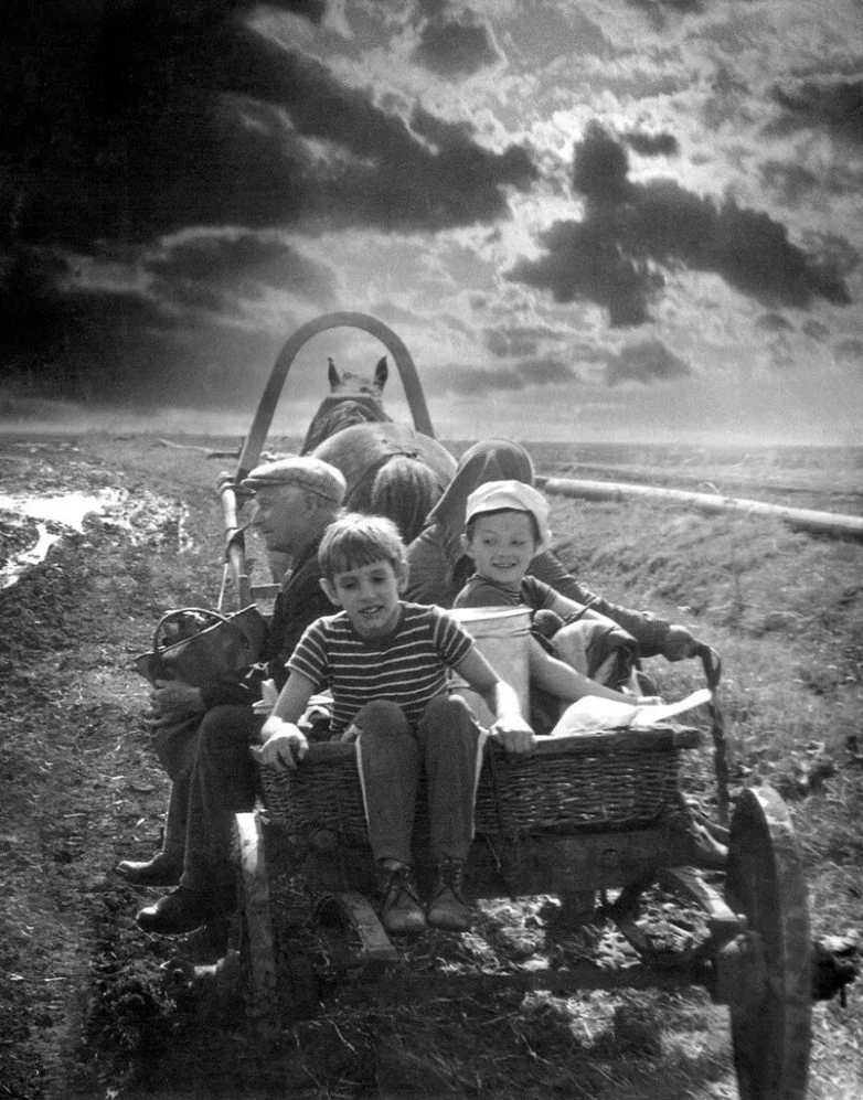 В деревню. Челябинская область, СССР, 1980 г.