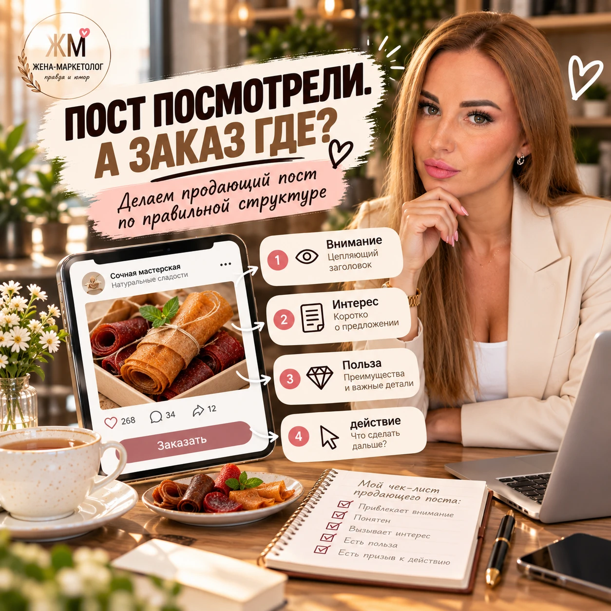 ПОСТ ПОСМОТРЕЛИ. А ЗАКАЗ ГДЕ? 😄
