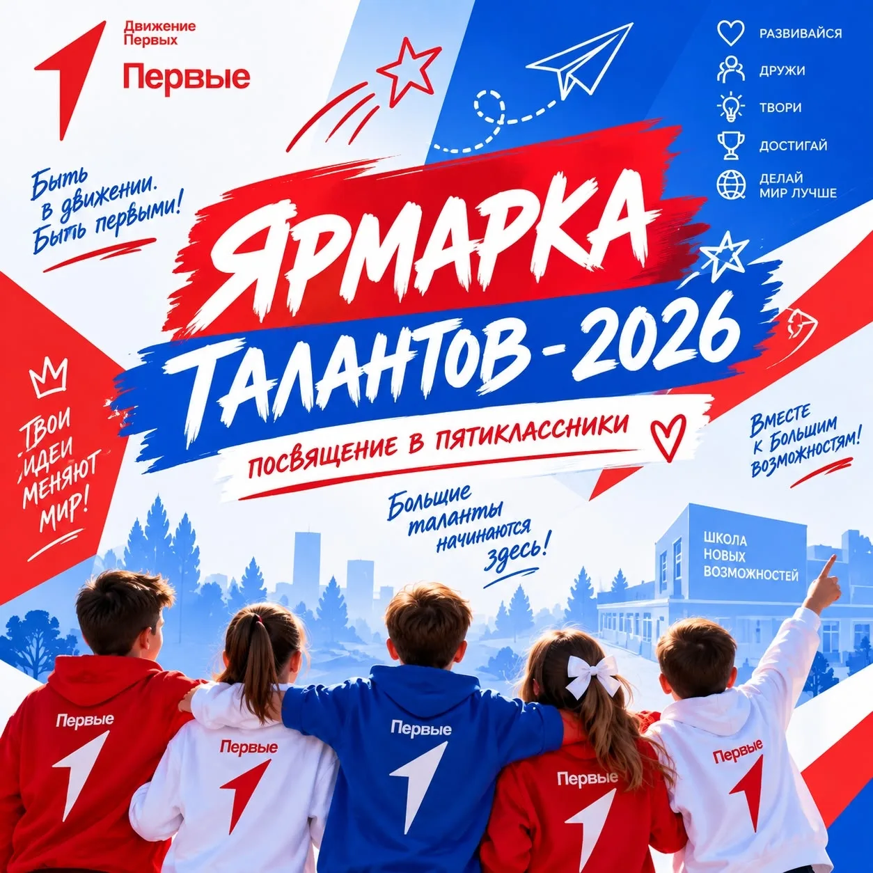🚀 ЯРМАРКА ТАЛАНТОВ — 2026: ПОСВЯЩЕНИЕ В ПЯТИКЛАССНИКИ!