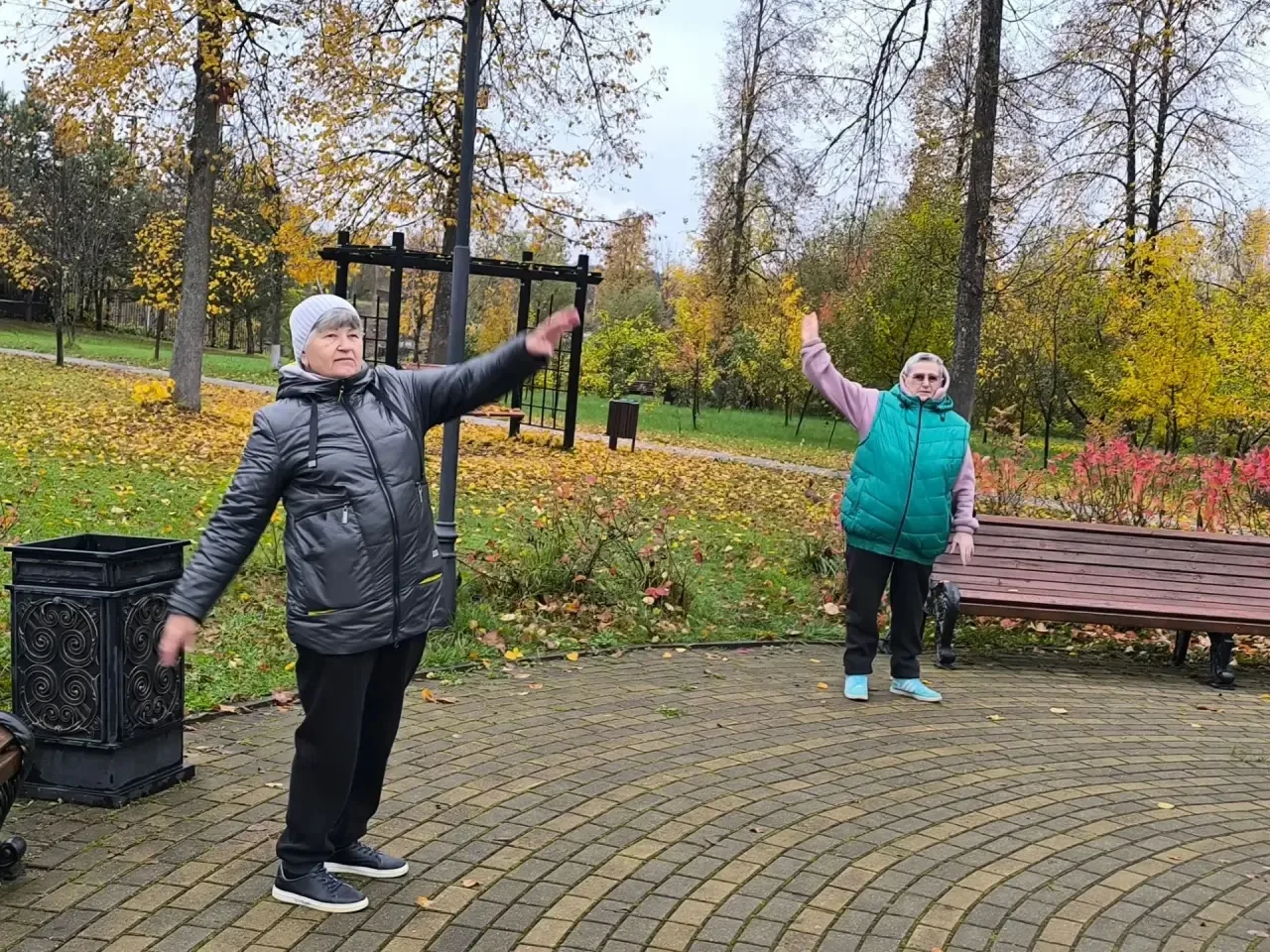 🍁Спортивная осень в парке отдыха Вербилки.