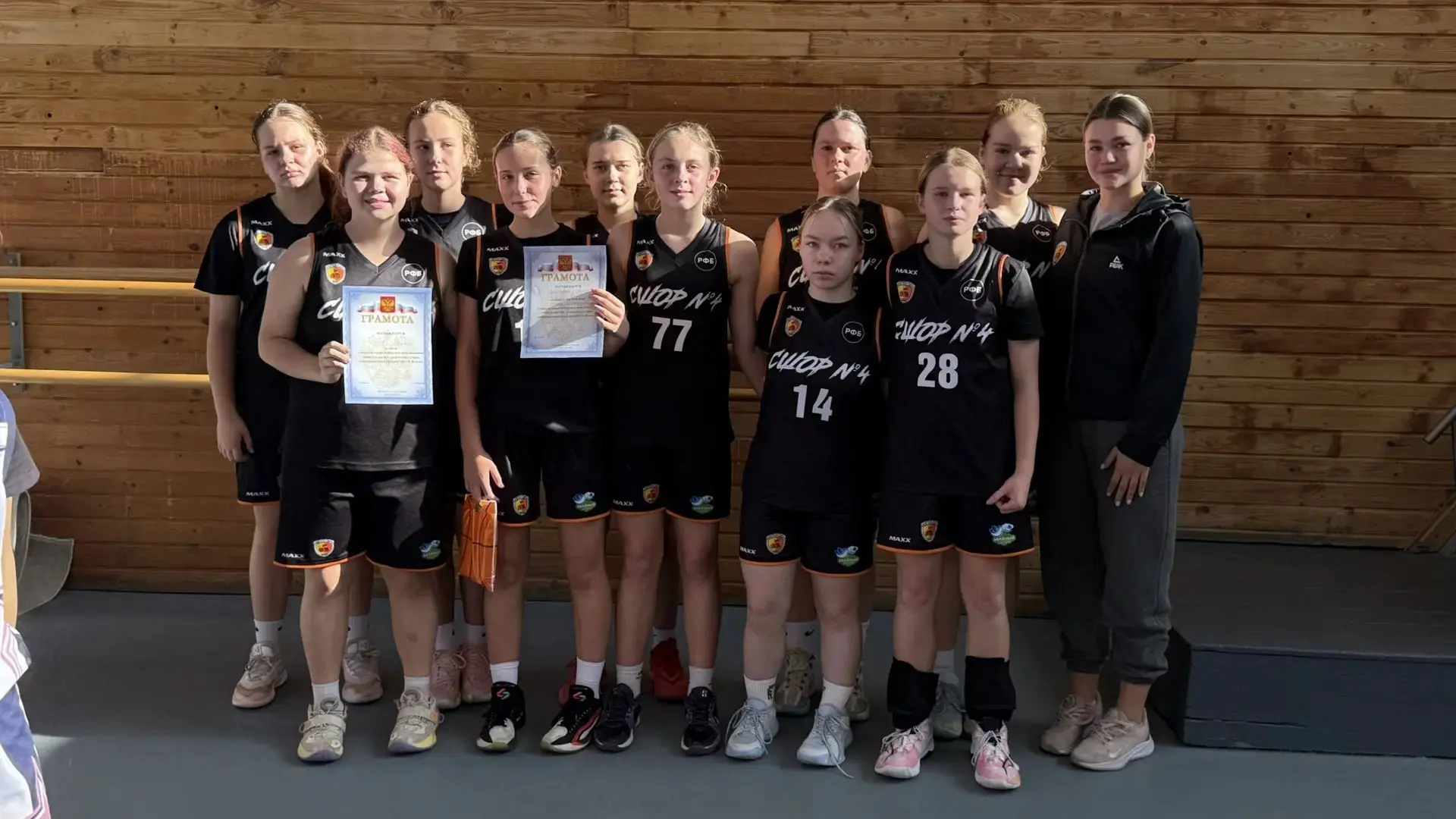 🏀 Ученицы спорткласса заняли четвертое место в открытом турнире по баскетболу среди мо...