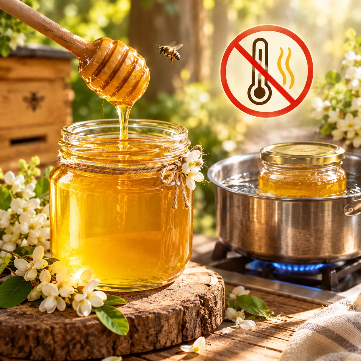 🌿 Правда ли, что мёд нельзя нагревать?
