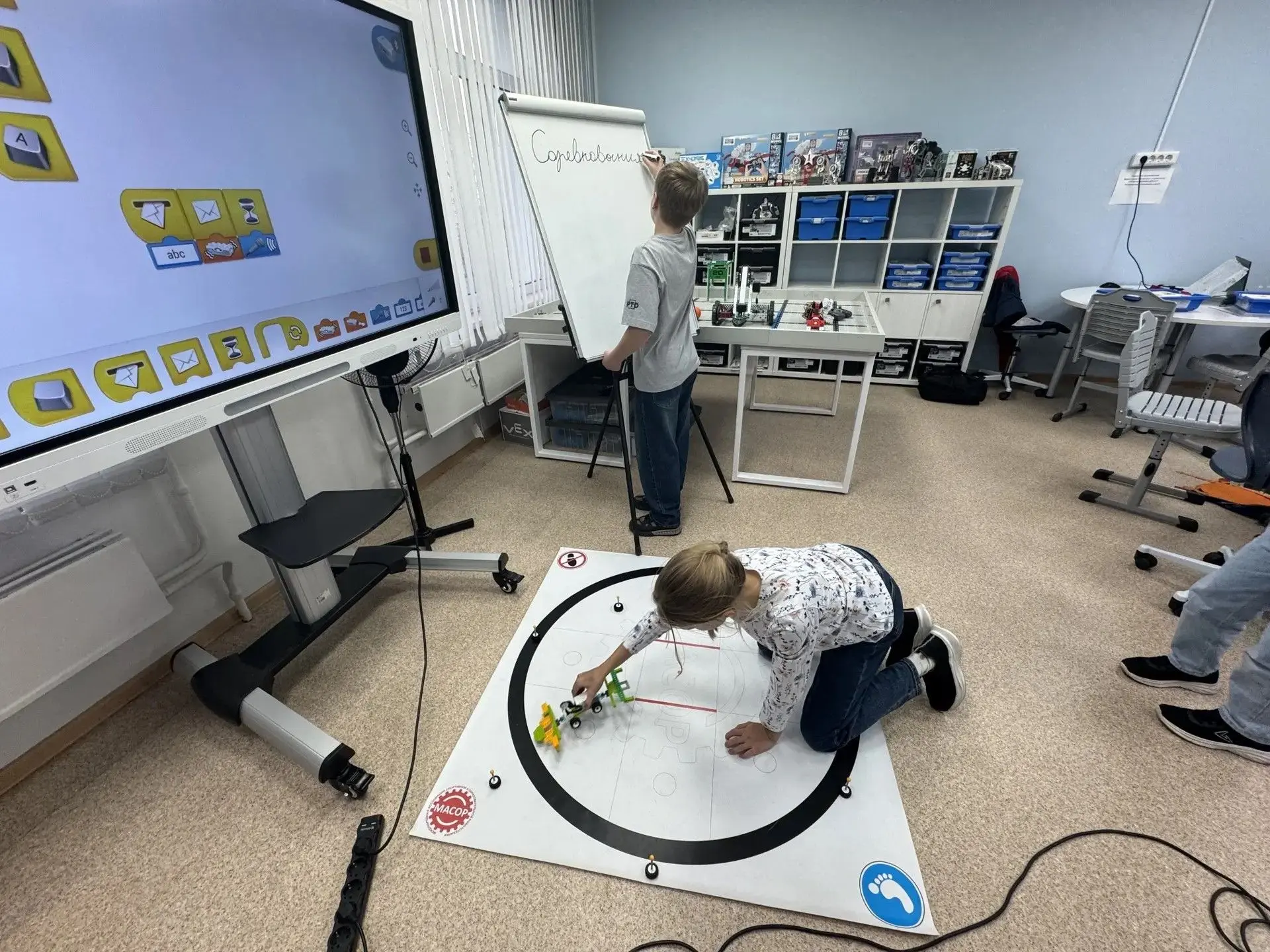 🔥На программе "Олимпиадное Lego WeDo" жизнь бьёт ключом!