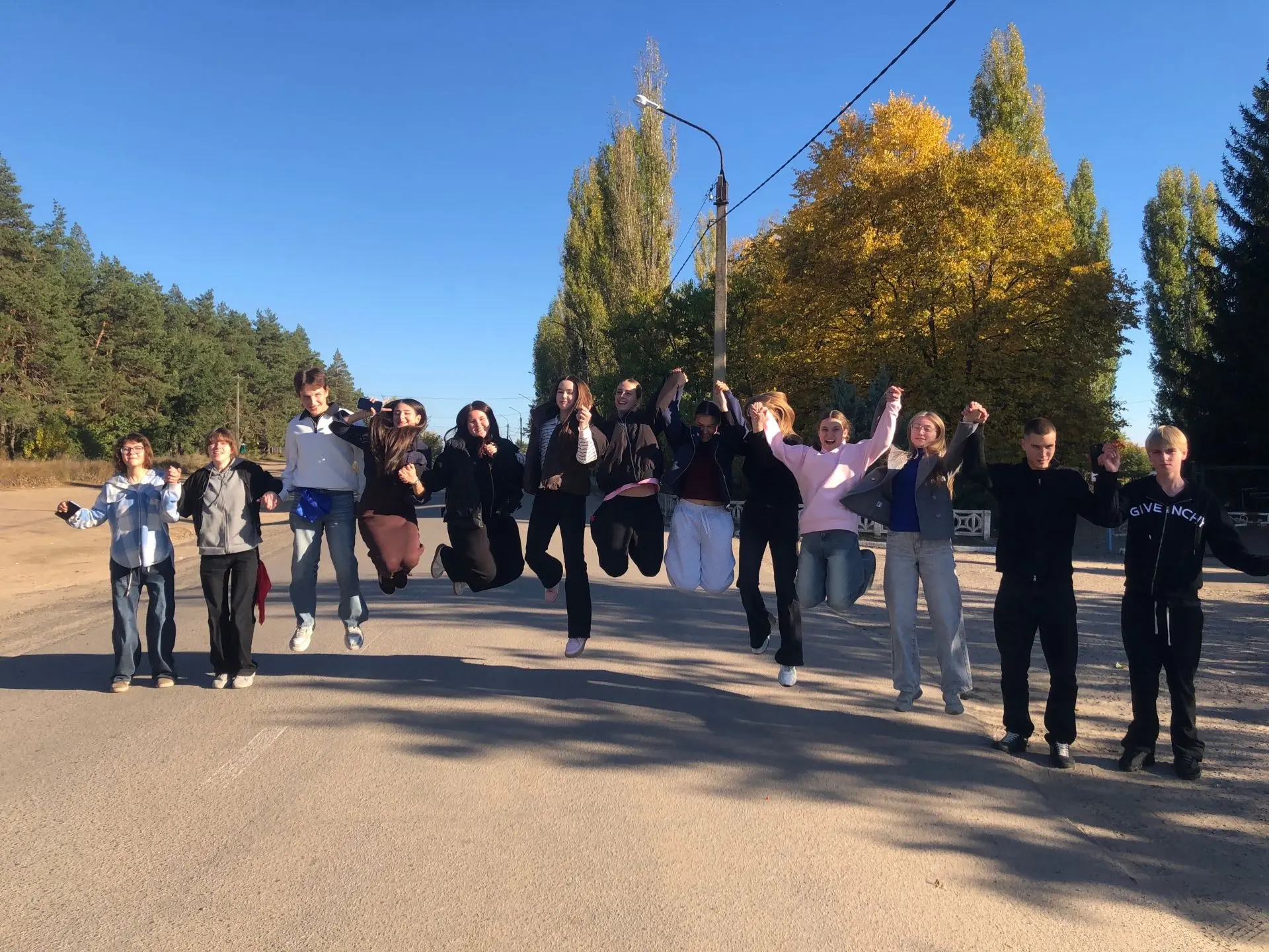 🍂 Школьная осень 11 «Б»…