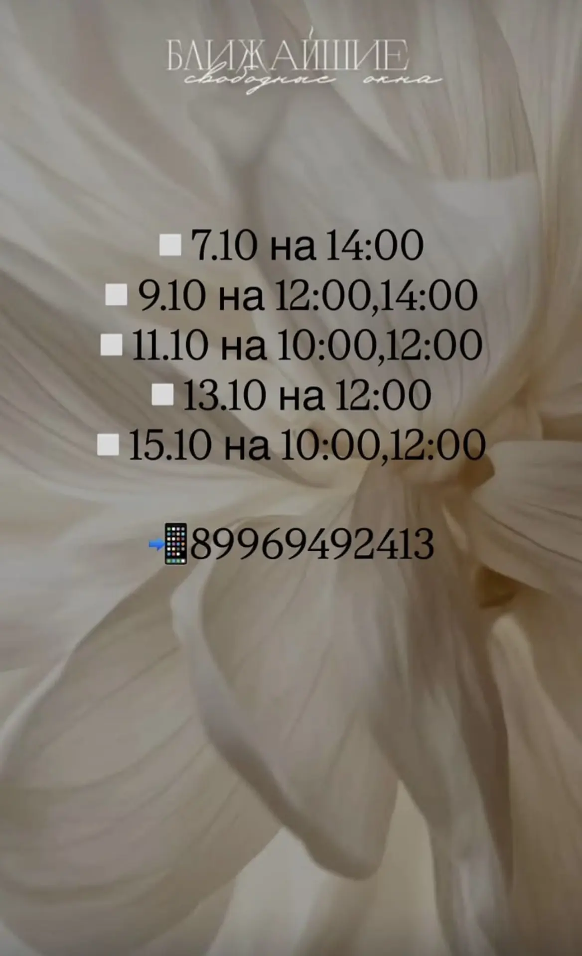 Окна на ресницы