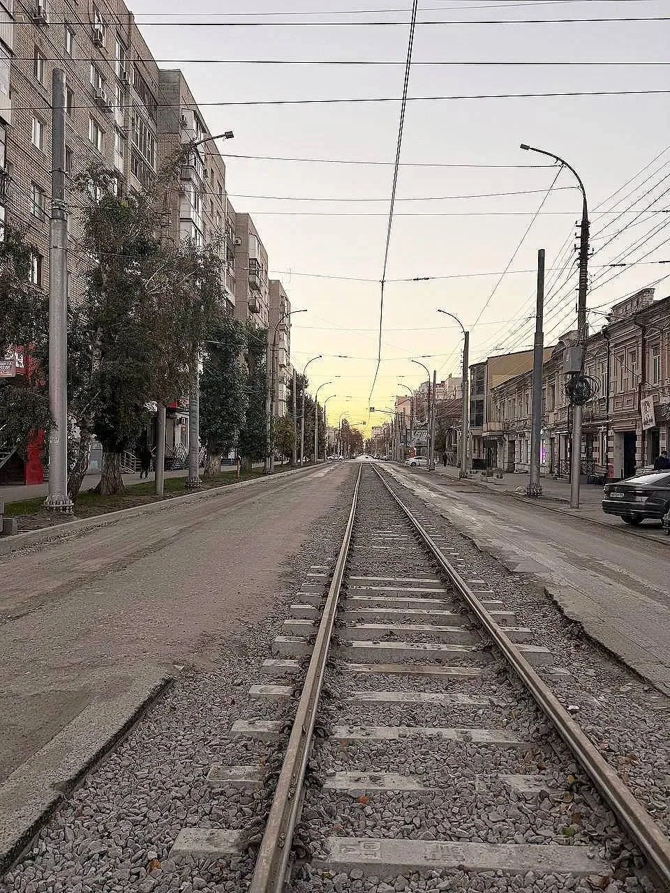 Улица Советская в Саратове стала проблемой для автомобилистов