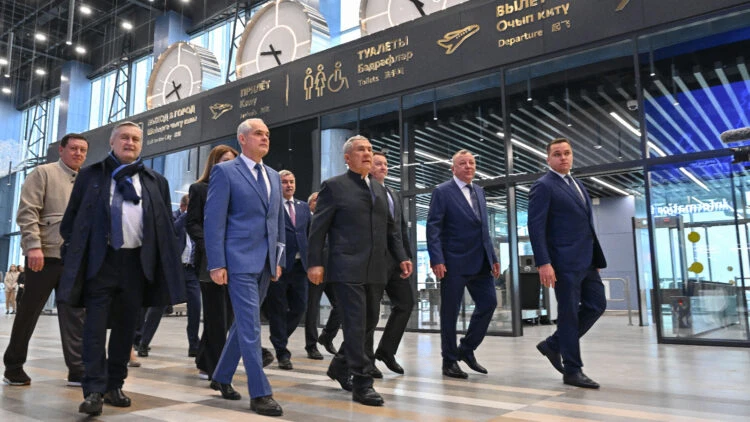 В аэропорту Казани запустили новый терминал для внутренних рейсов