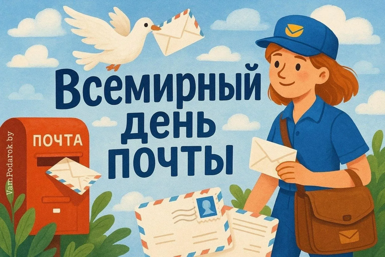 ✨Всемирный день почты! ✨