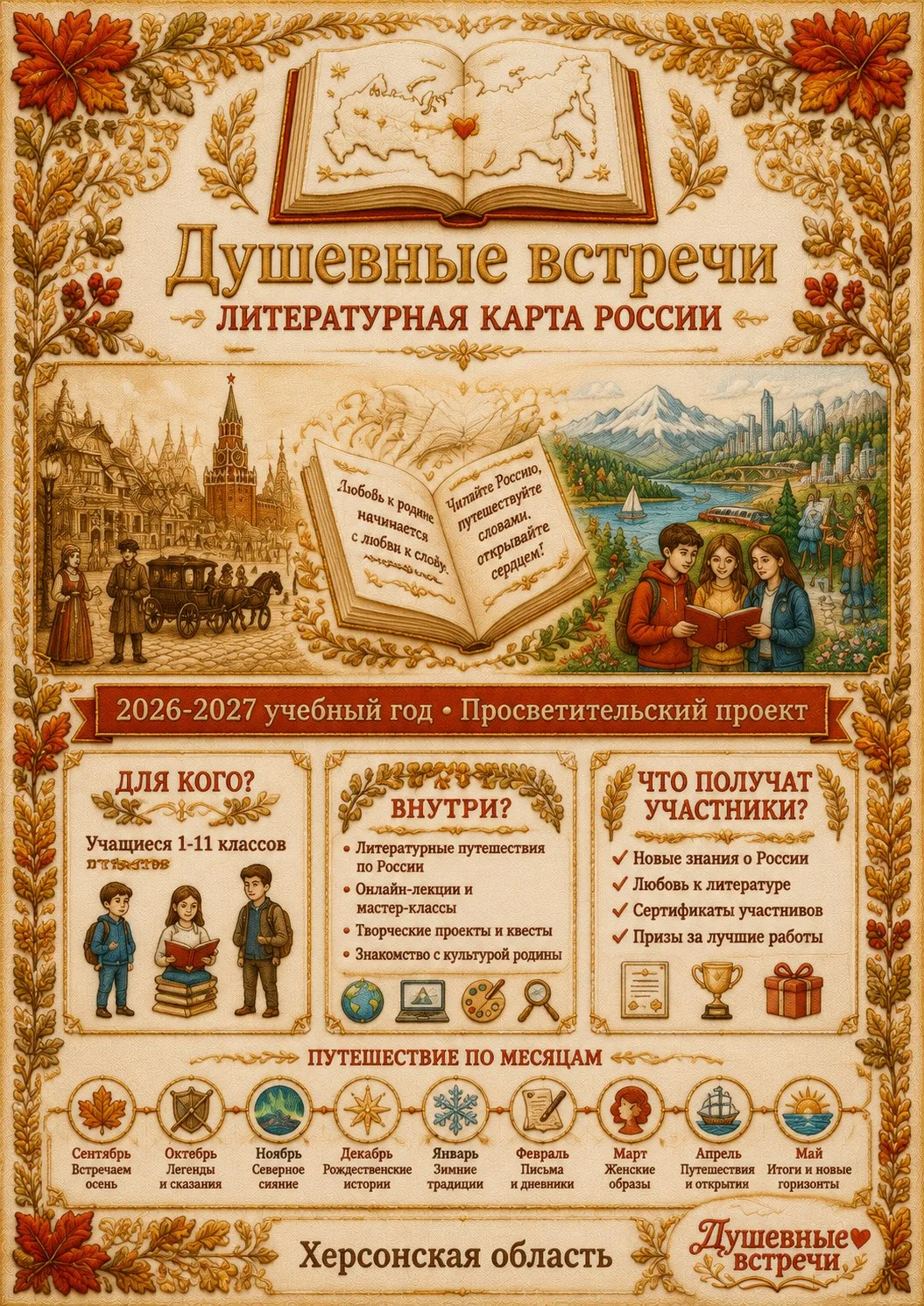 Литературная карта России