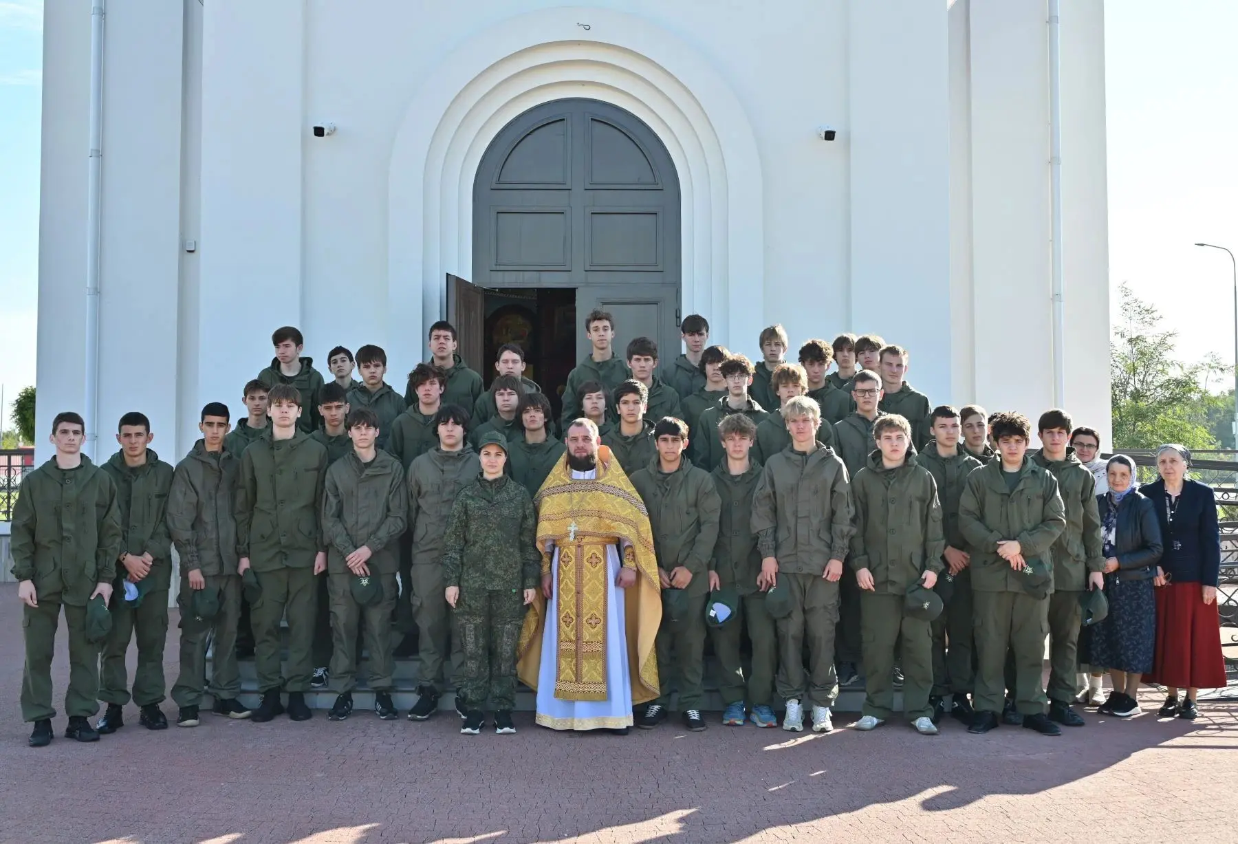 Завершились военно-патриотические сборы в центре «Патриот»