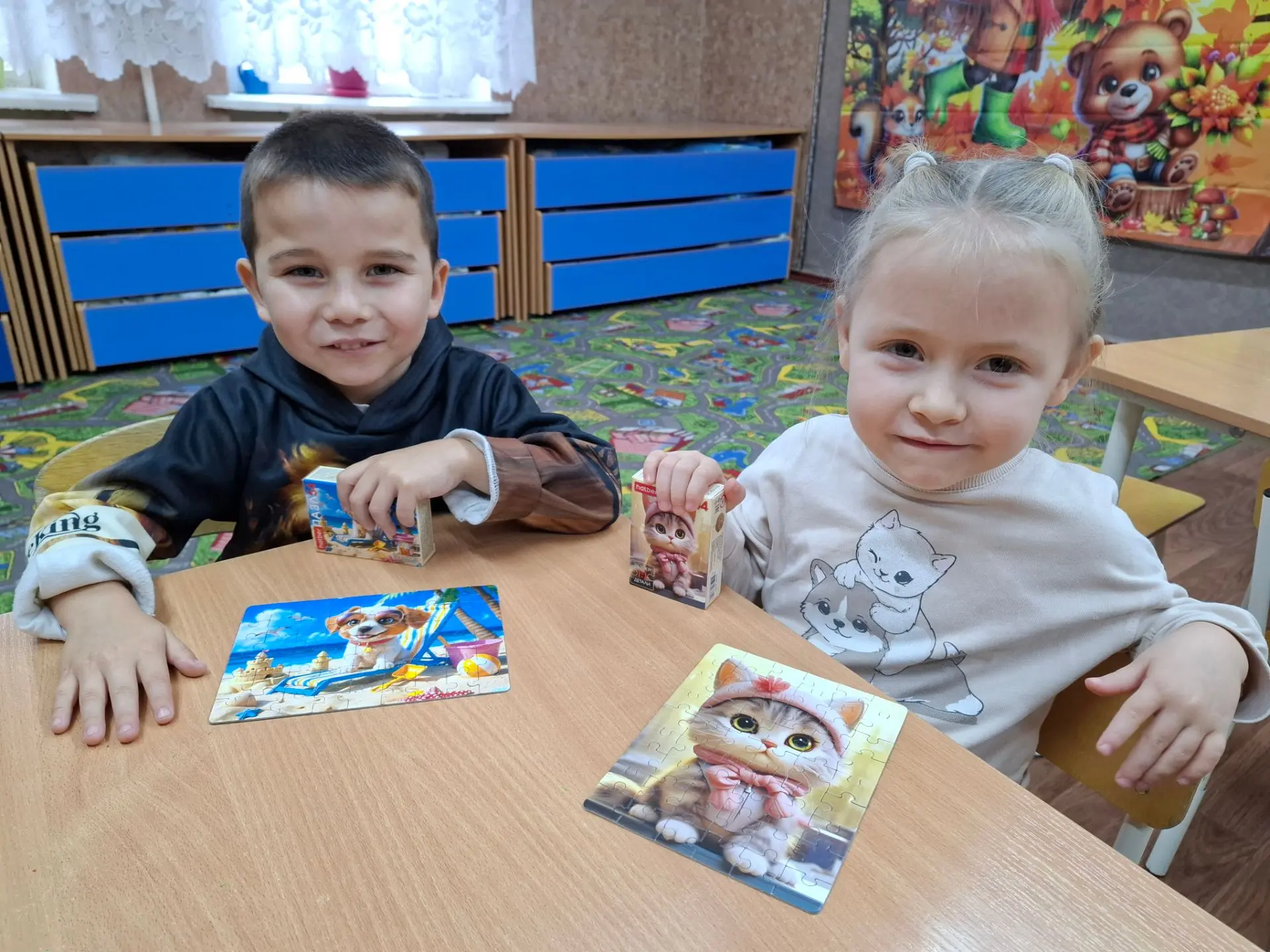🧩 Маленькие детали — большие победы! Учимся собирать пазлы 🧩