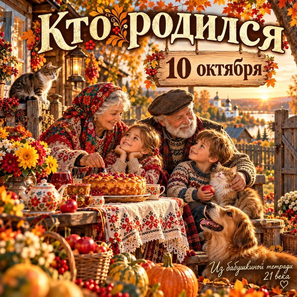🍂 КТО РОДИЛСЯ 10 ОКТЯБРЯ 🍂