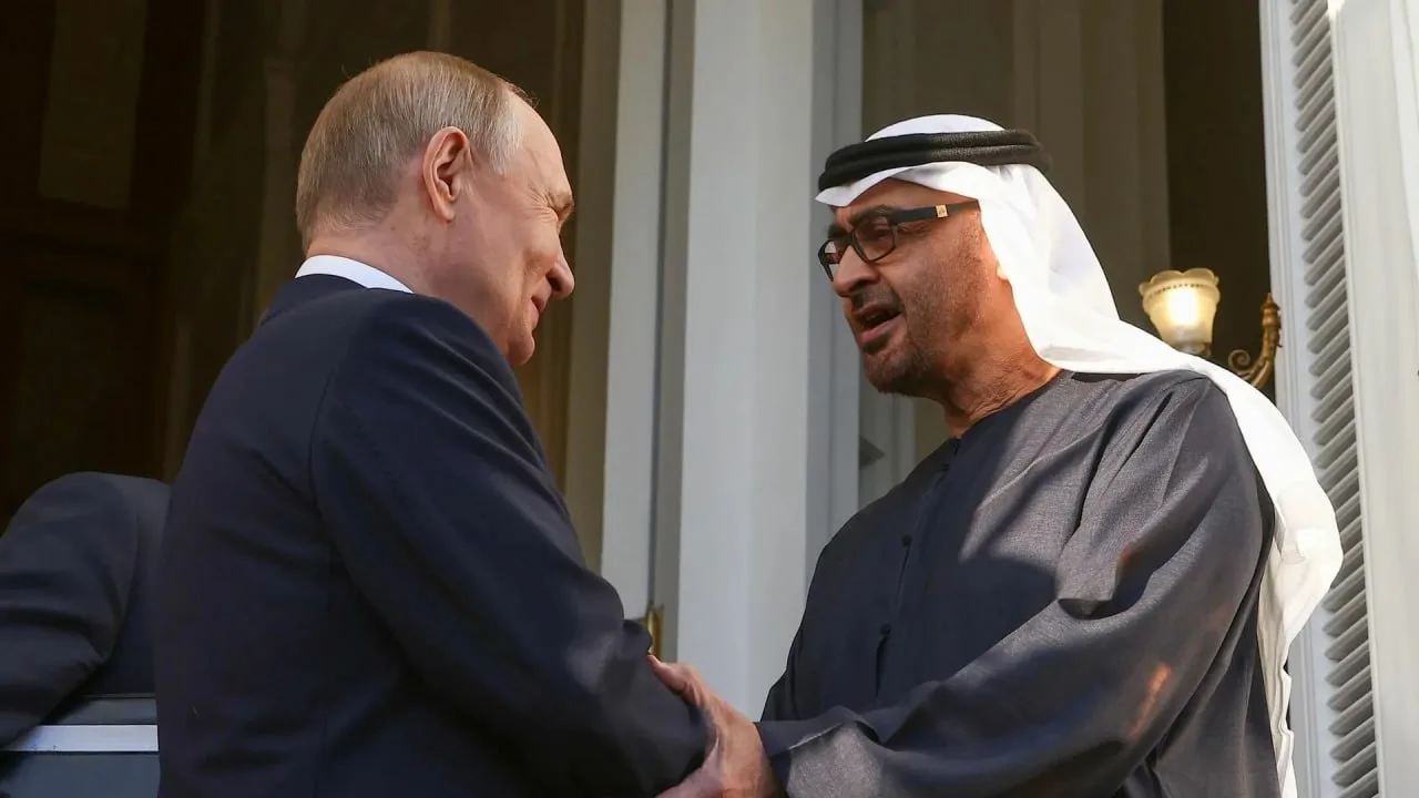 🇷🇺🇦🇪Владимир Путин и президент ОАЭ обсудили сотрудничество и ситуацию в Персидском ...