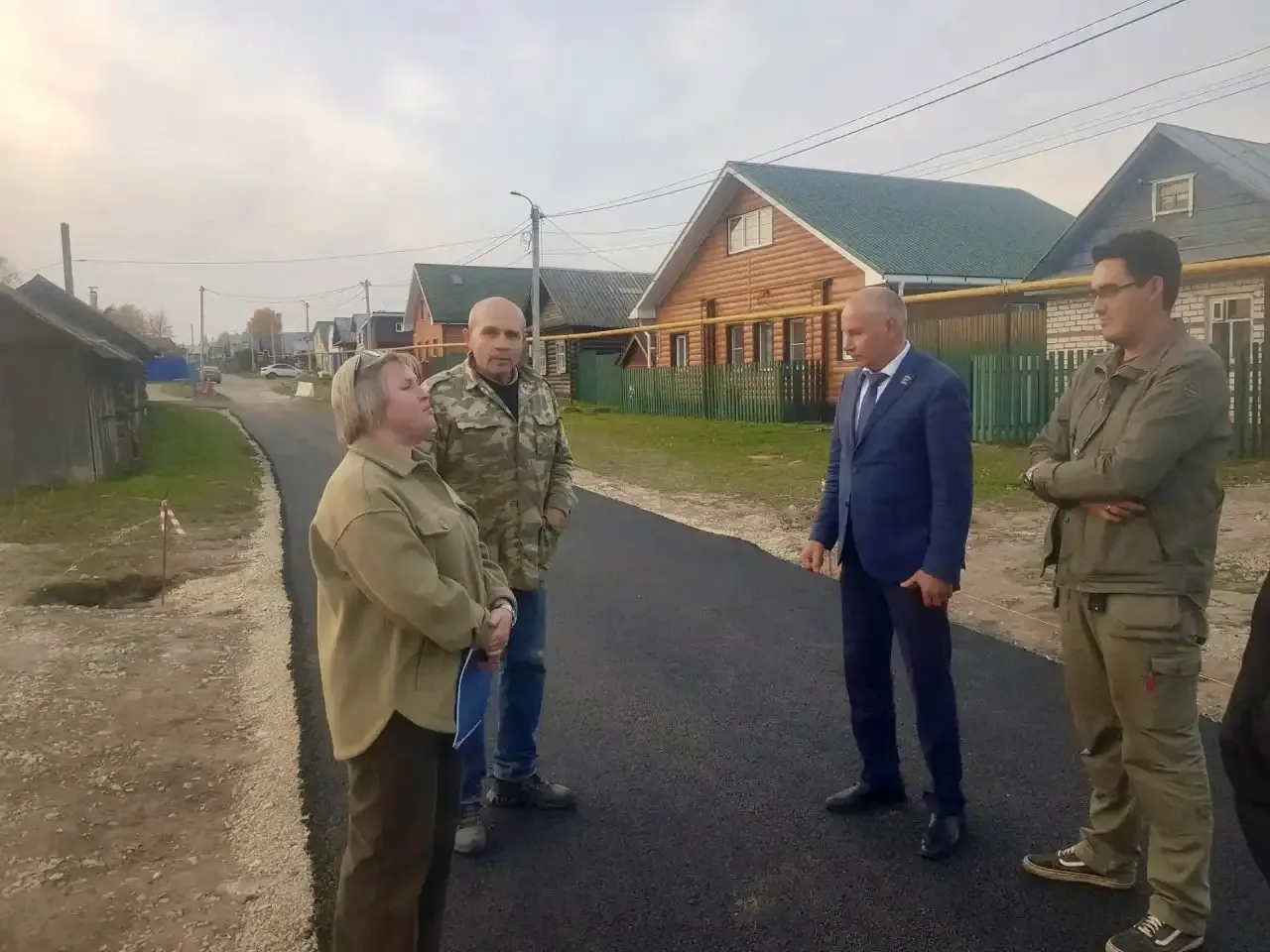 Хорошие новости из Ольдеево! Мы завершили первый этап дорожных работ на участке от улиц...