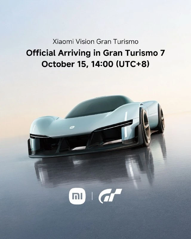 Xiaomi Vision сегодня добавили в Gran Turismo 7! 🔥