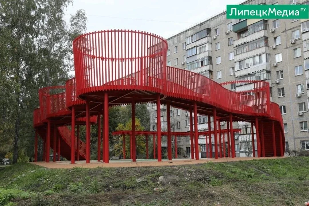«Парящий» мост появился в Липецке на месте крепости