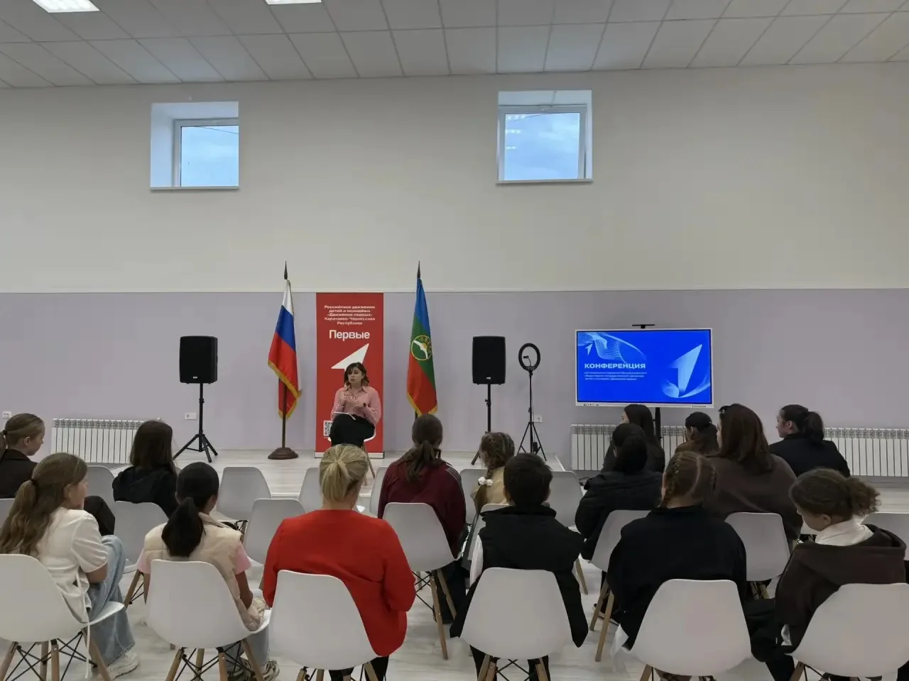 Сегодня в Молодежном центре ст. Зеленчукской состоялся Совет Первых . Представители Дви...