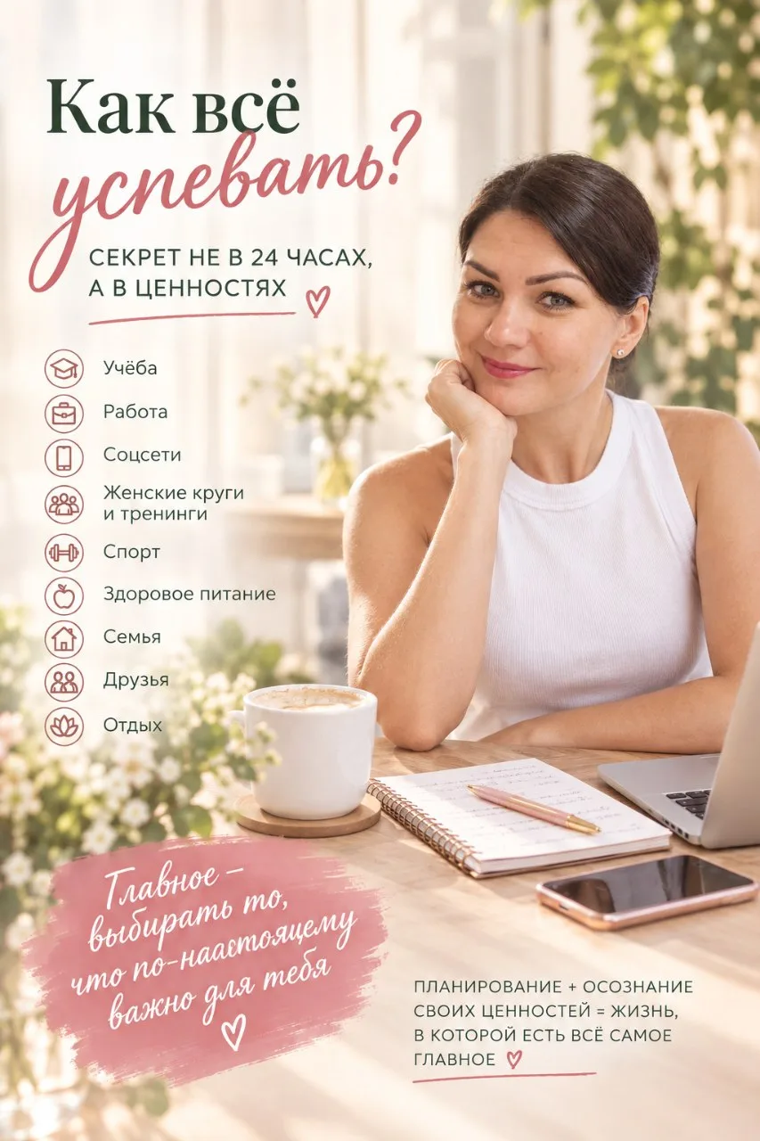 «Анна, ну как ты всё успеваешь?» 🤍