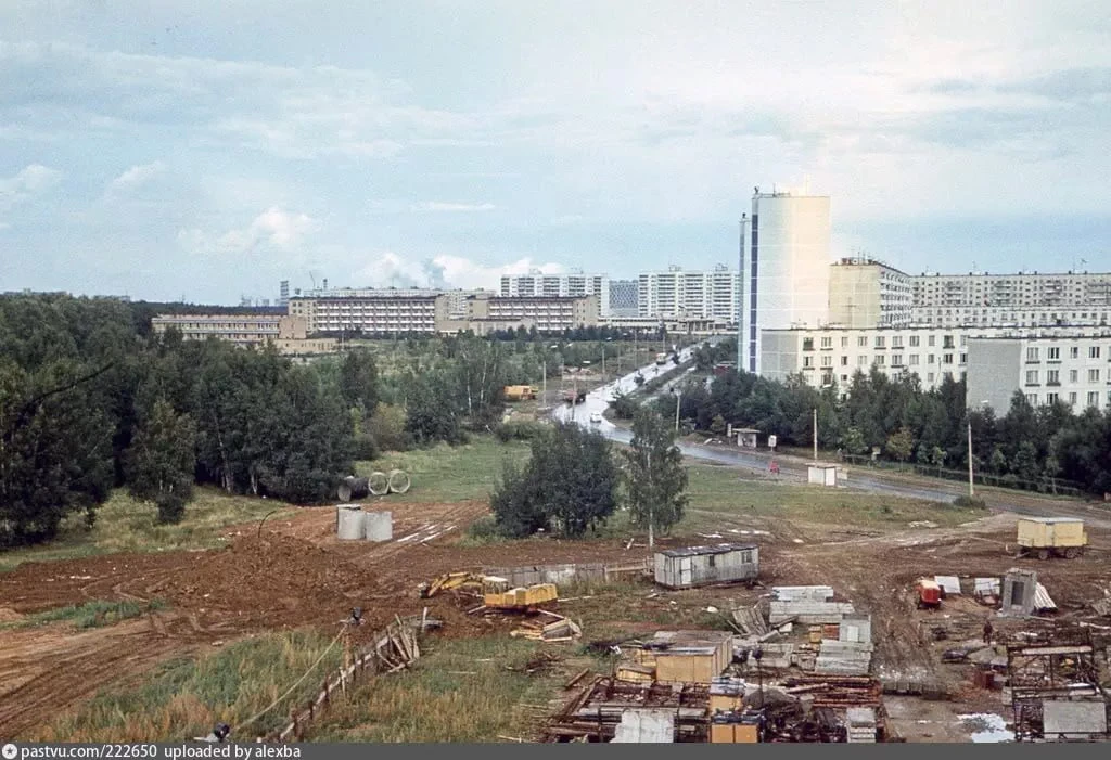 Улица Вилиса Лациса в 1981-м году. 📸