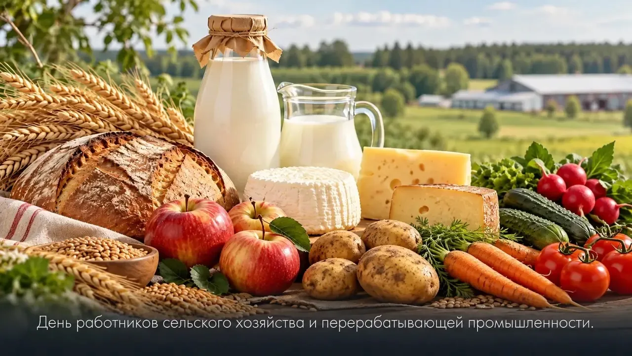 🌾 Поздравляю работников сельского хозяйства и перерабатывающей промышленности с профес...