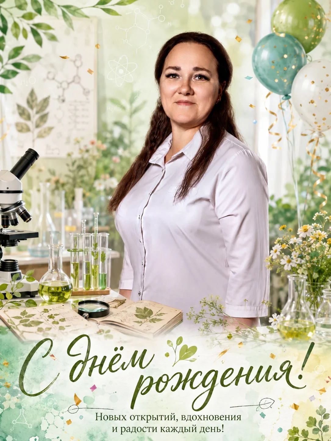 🎉 Поздравляем с днём рождения Долгову Елену Викторовну — педагога дополнительного обра...