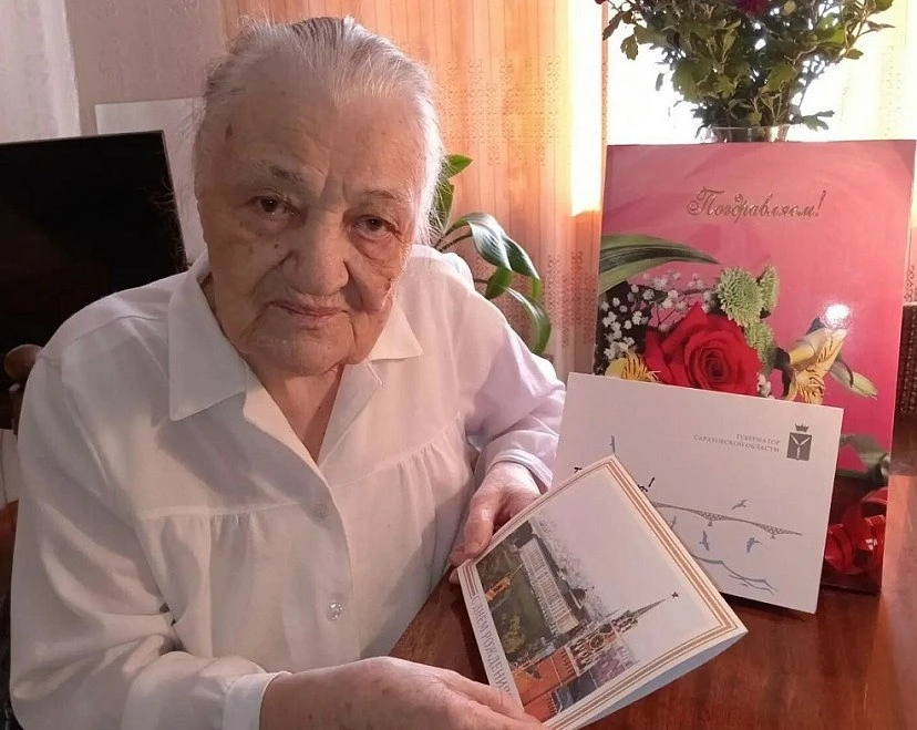 Милота дня: труженица тыла из Саратова отметила 99-летие.
