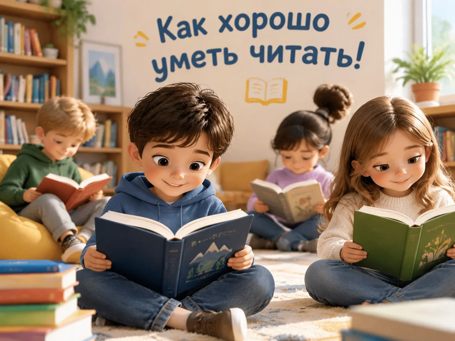 🤗КАК ХОРОШО УМЕТЬ ЧИТАТЬ!📚