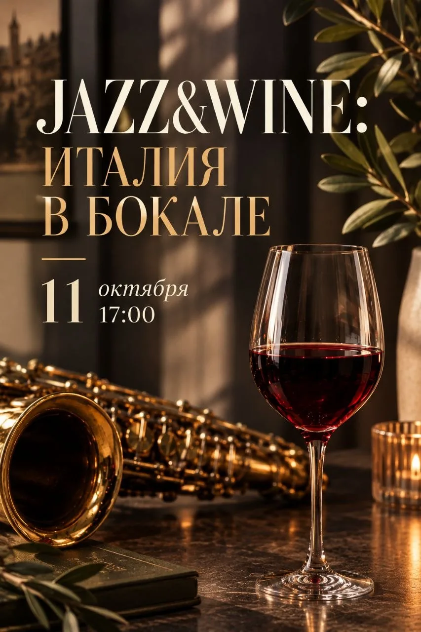 Промокод минус 25% на Jazz and Wine: Легендарные сорта