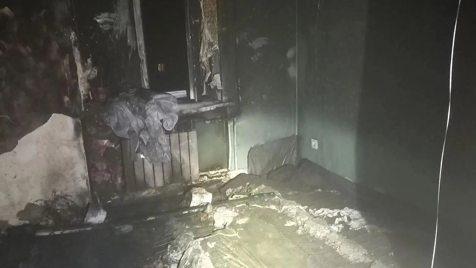 ❗️Пожар в квартире на Каляева