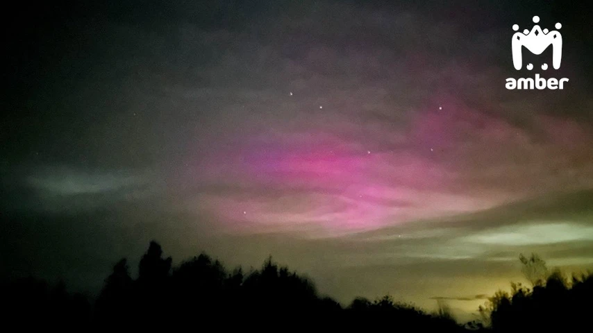 Северное сияние сегодня видно над Калининградской областью. Бежим смотреть, фотографиру...