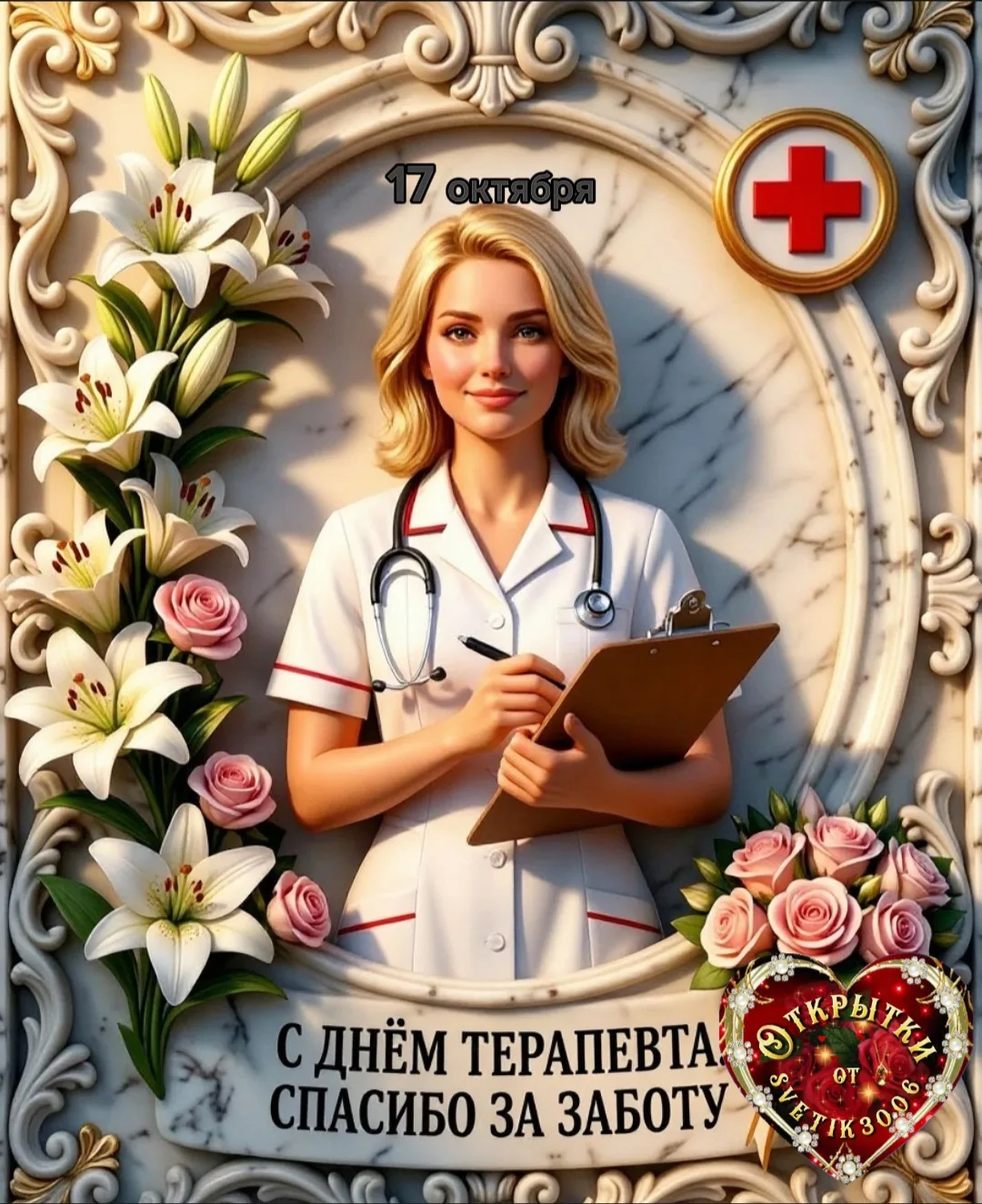 С Днём участкового терапевта!
