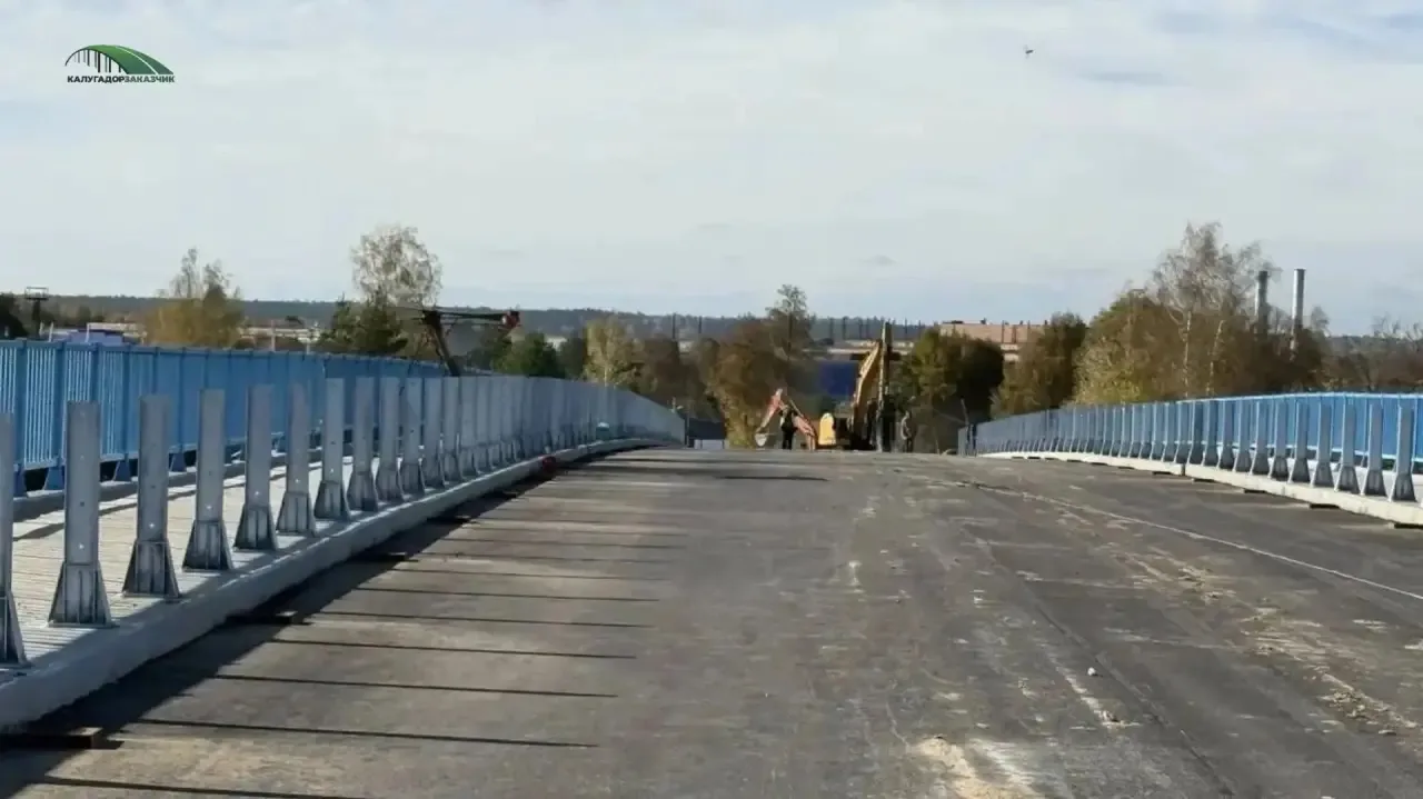 Продолжаем реконструкцию путепровода в Людиново