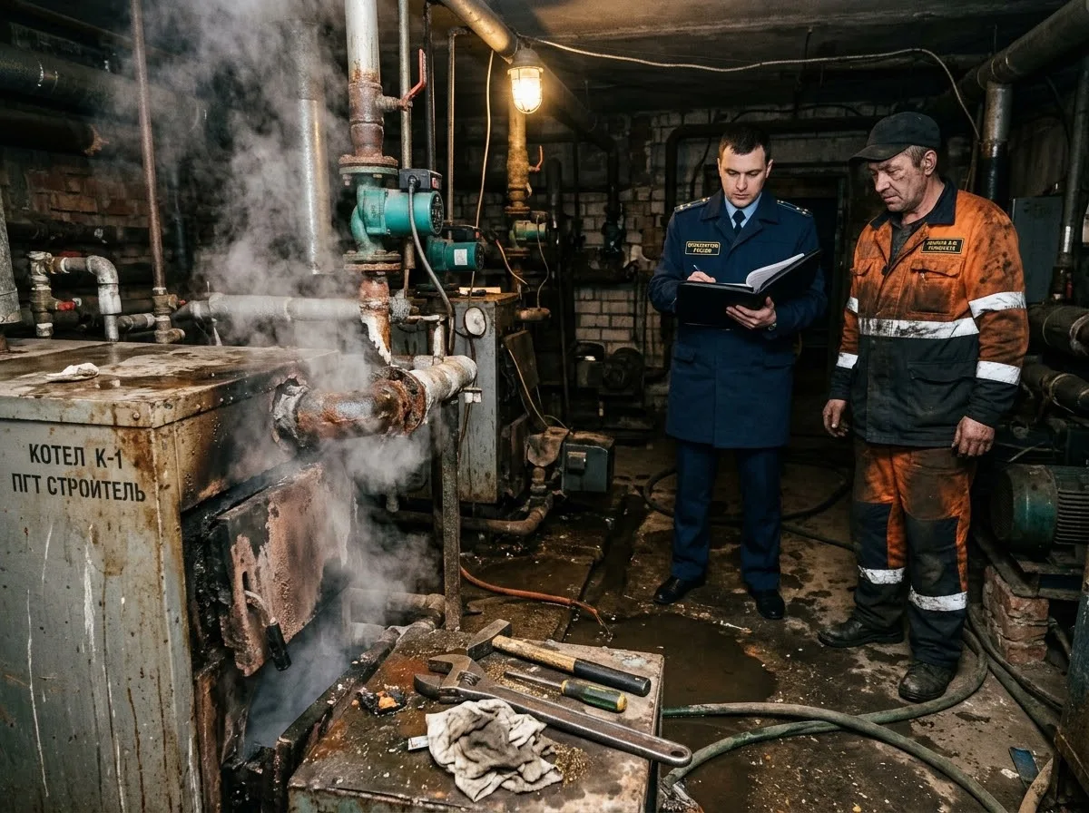 🚰 После аварии в котельной жителям добиваются возвращения горячей воды