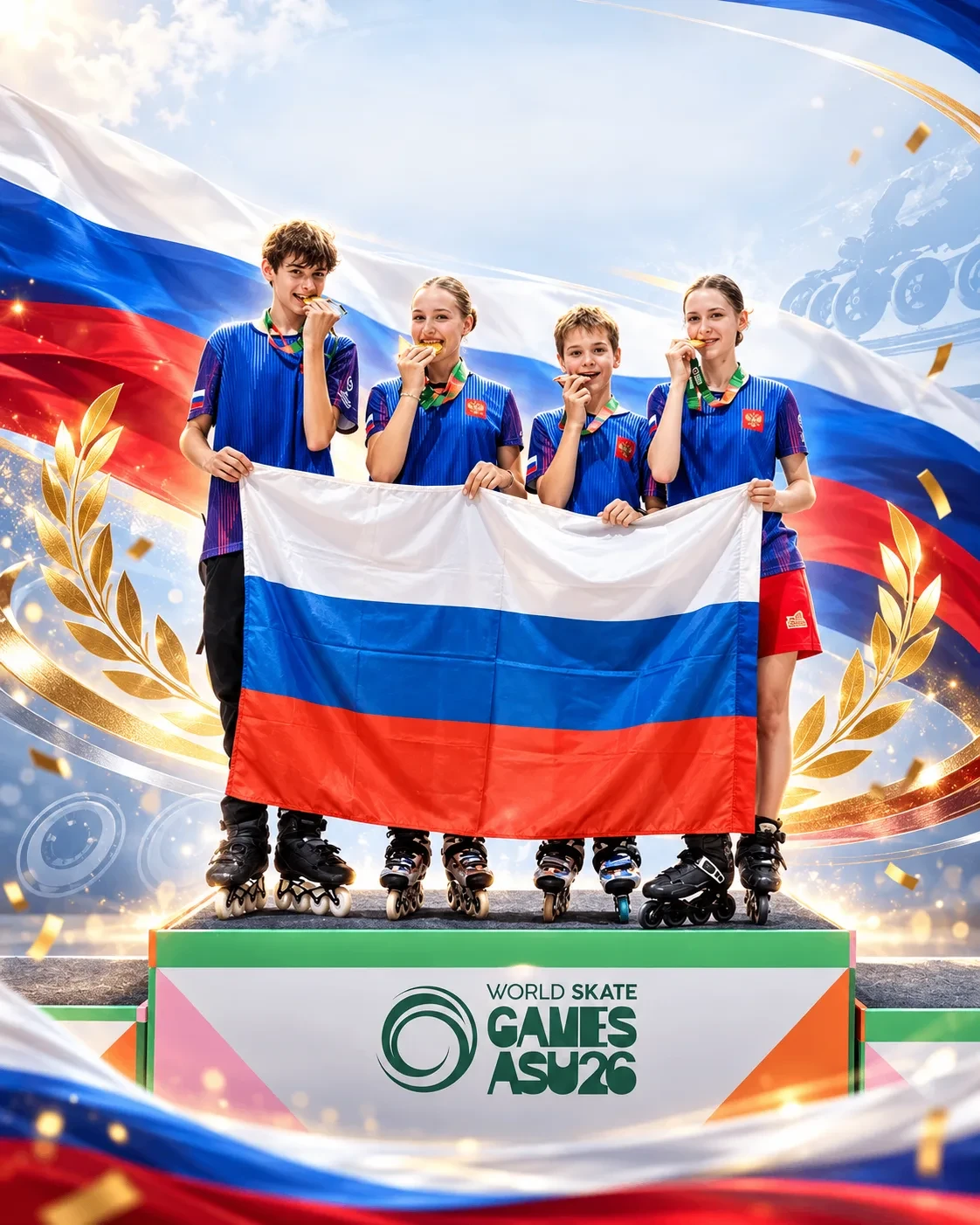 🏅 Сборная России взяла 17 медалей на World Skate Games