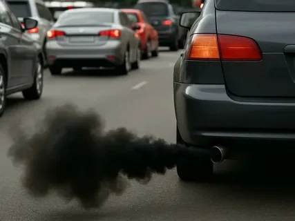 ⛽️ Черный дым из выхлопной трубы после заправки: как некачественный бензин сжигает ката...