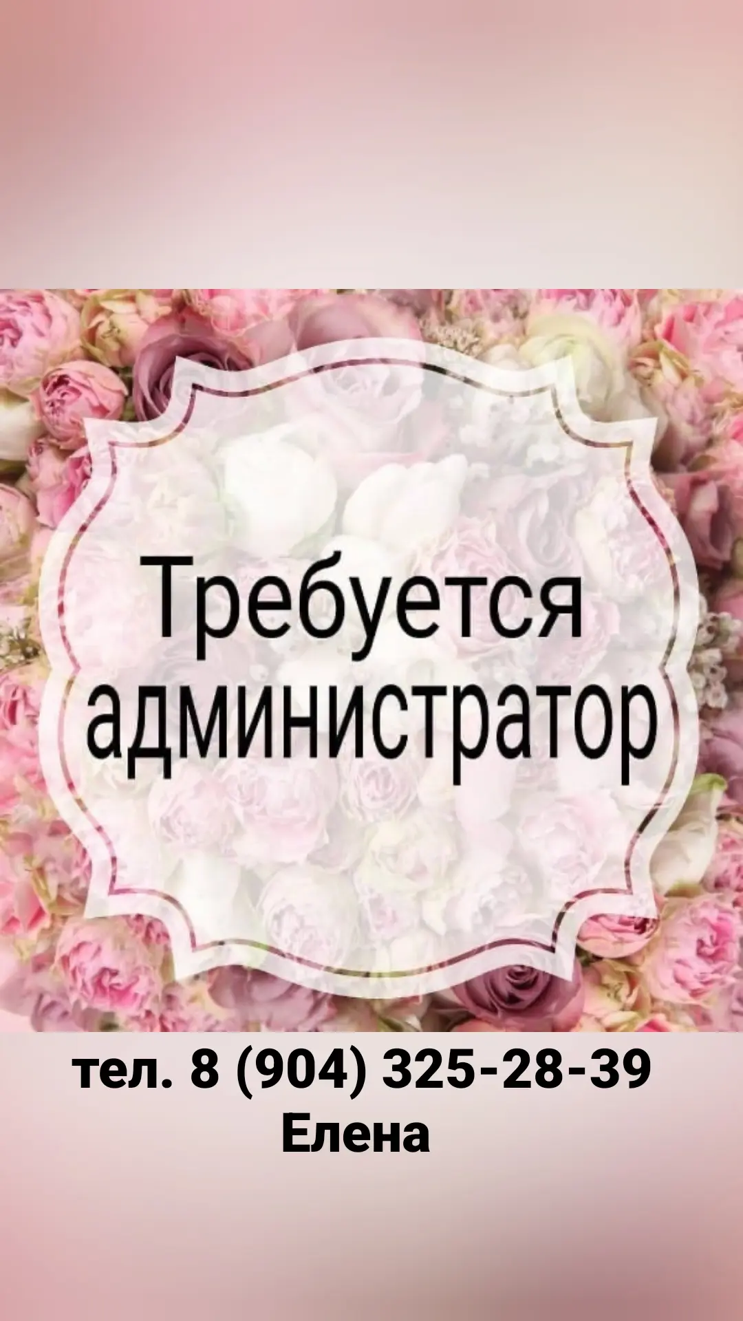 Мы ищем талантливого и ответственного администратора, который станет неотъемлемой часть...