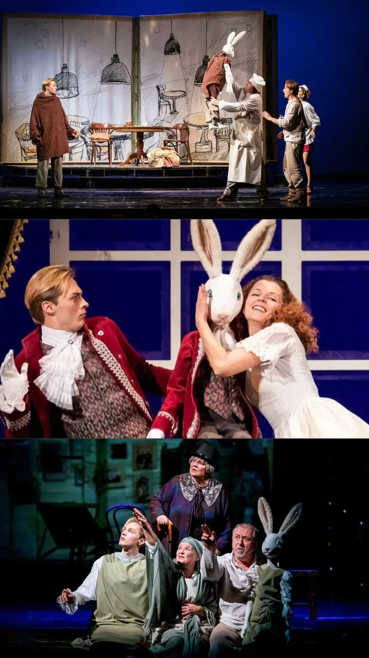 В эти выходные всей семьёй были в РАМТе 🎭 Смотрели прекрасный детский (совсем не детск...