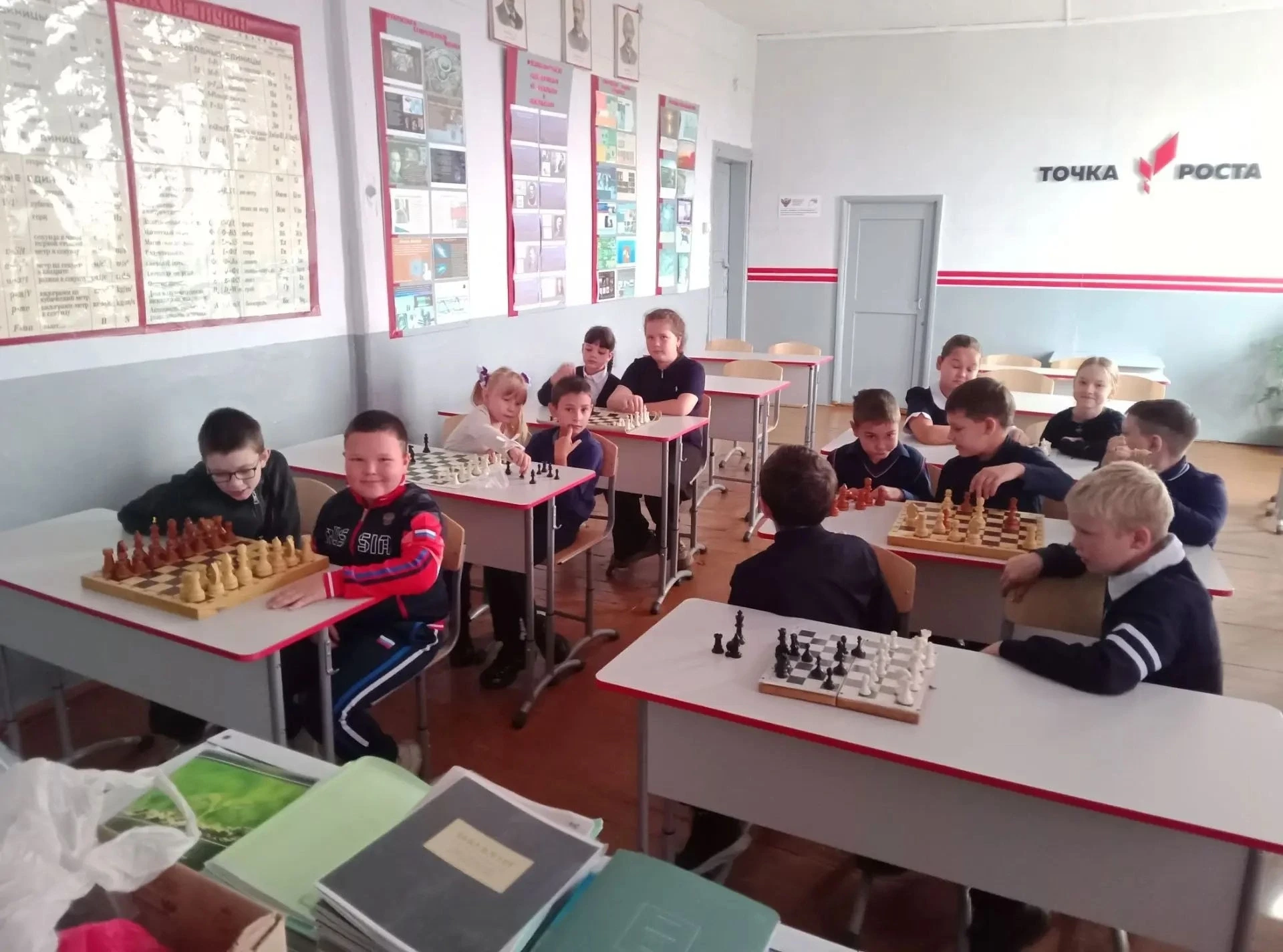 ♟️ Первый этап шахматного турнира "Спорт быстрых" в Новокручининске