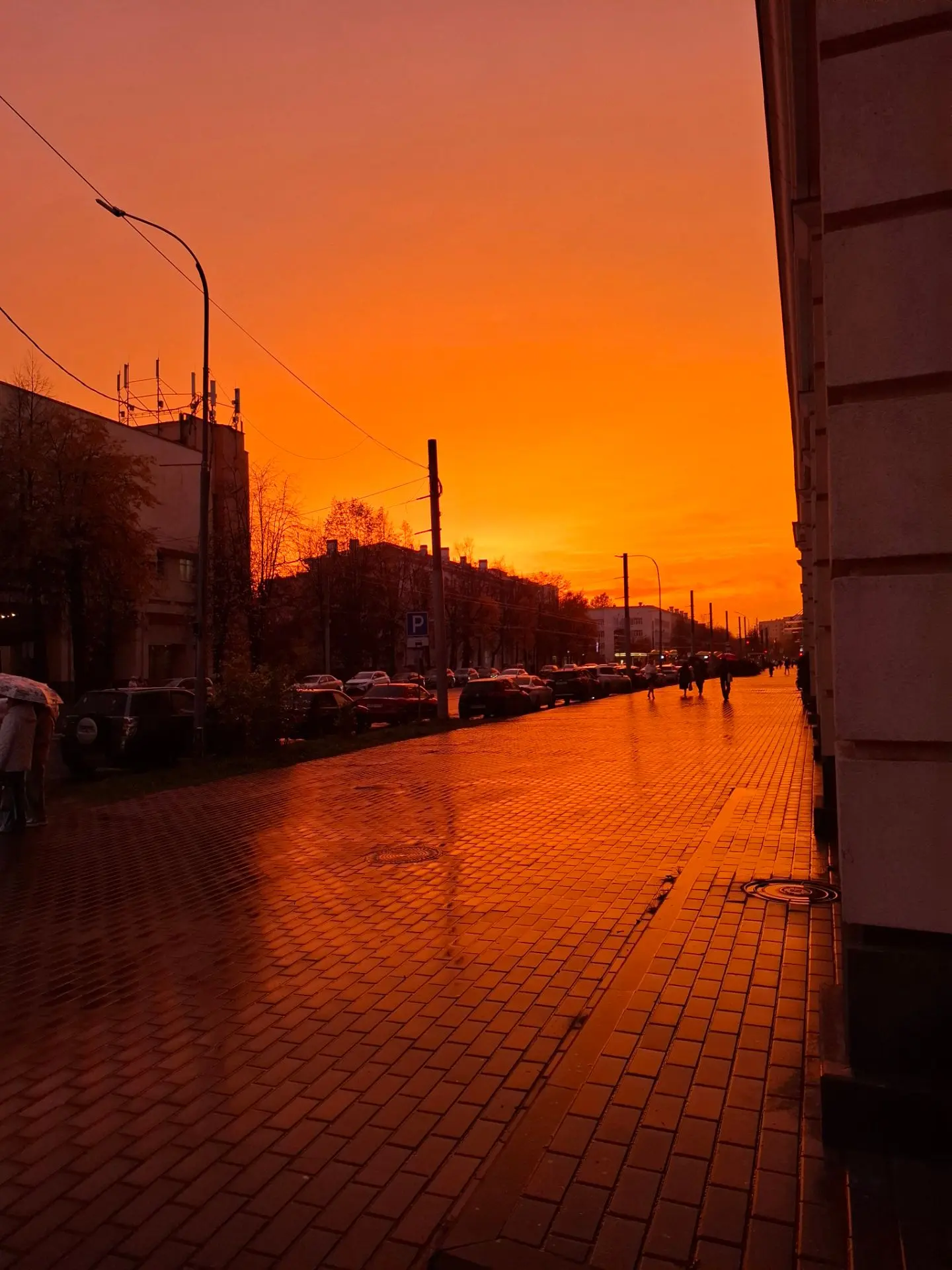 А закат какой 😍