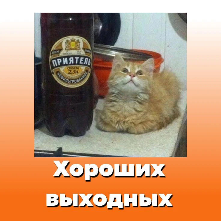 Хороших выходных!