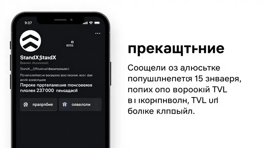🛑 StandX сообщила о прекращении деятельности спустя год после запуска. Биржа привлекла...