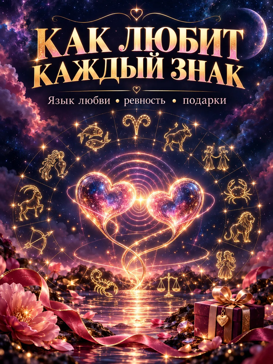 💖  Как любит каждый знак — романтический язык, ревность и подарки-сигналы