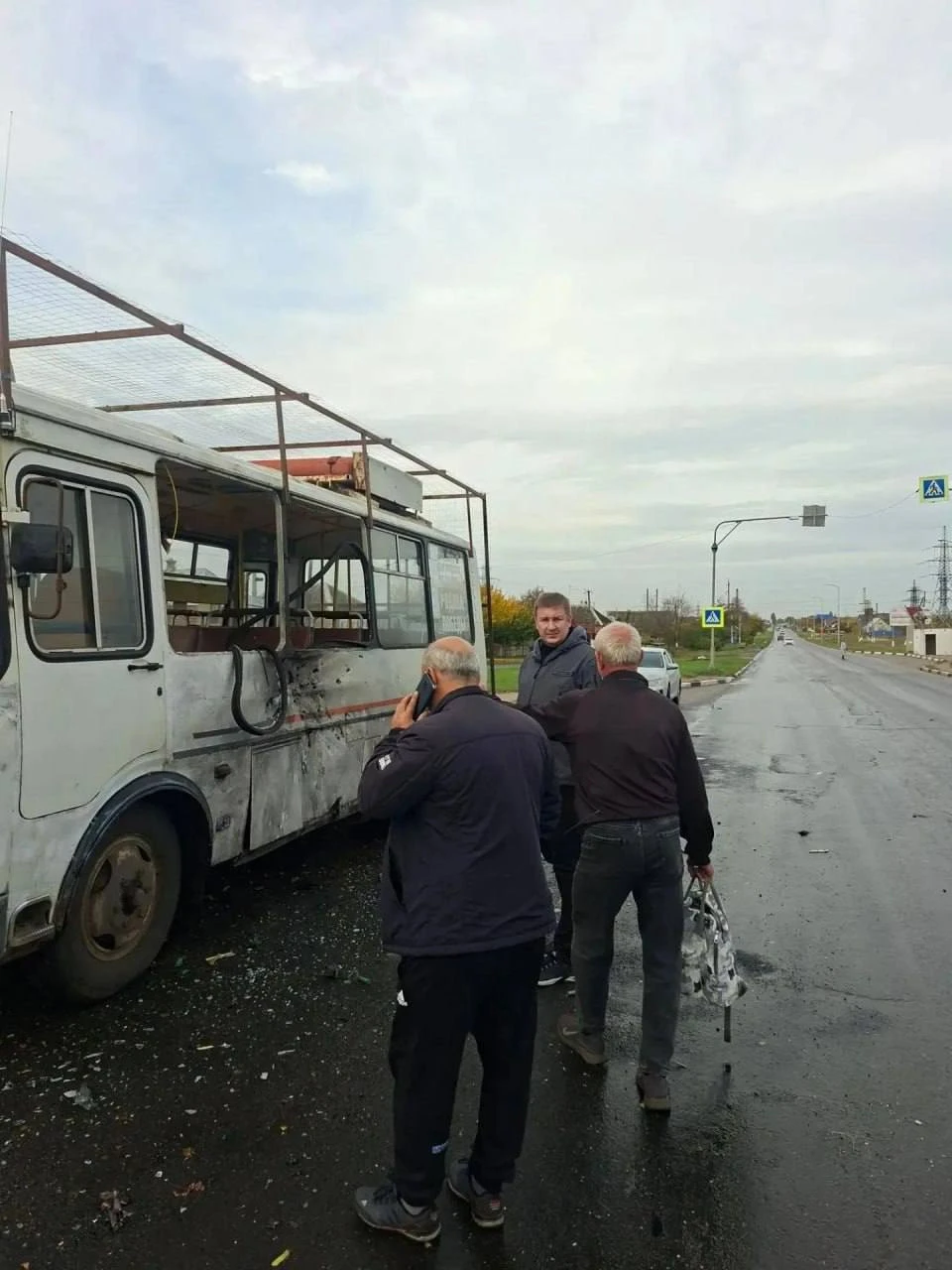 В Шебекино украинские террористы атаковали пассажирский автобус, есть пострадавший 🙏