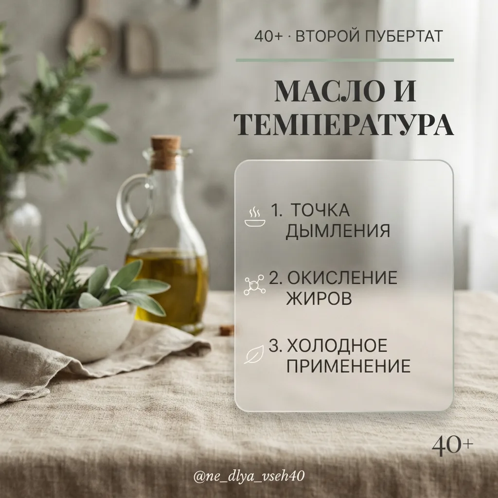 🎯 Масляный яд: почему «натуральное» не значит полезное для жарки